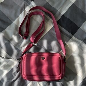 Lululemon Athletica Deep Red Crossbody Bag